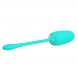 Foto 2: OVO VIBRAT�RIO RECARREG�VEL PRETTY LOVE - COM AQUA VERDE MARINE TEXTURE