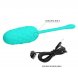 Foto 7: OVO VIBRAT�RIO RECARREG�VEL PRETTY LOVE - COM AQUA VERDE MARINE TEXTURE
