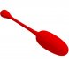 Foto 0: OVO VIBRAT�RIO RECARREG�VEL PRETTY LOVE - KNUCKER VERMELHO