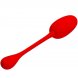 Foto 1: OVO VIBRAT�RIO RECARREG�VEL PRETTY LOVE - KNUCKER VERMELHO