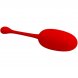 Foto 2: OVO VIBRAT�RIO RECARREG�VEL PRETTY LOVE - KNUCKER VERMELHO