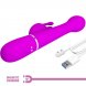 Foto 7: VIBRADOR PRETTY LOVE - DEJON RABBIT 3 IN 1 MULTIFUNCTION VIOLETA