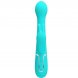 Foto 1: VIBRADOR PRETTY LOVE - DEJON RABBIT 3 IN 1 MULTIFUNCTION AQUA VERDE