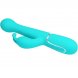Foto 2: VIBRADOR PRETTY LOVE - DEJON RABBIT 3 IN 1 MULTIFUNCTION AQUA VERDE