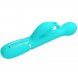 Foto 5: VIBRADOR PRETTY LOVE - DEJON RABBIT 3 IN 1 MULTIFUNCTION AQUA VERDE
