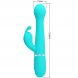 Foto 6: VIBRADOR PRETTY LOVE - DEJON RABBIT 3 IN 1 MULTIFUNCTION AQUA VERDE