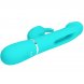 Foto 3: VIBRADOR PRETTY LOVE - KAMPAS RABBIT 3 IN 1 MULTIFUNCTION COM L�NGUA AQUA VERDE