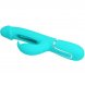 Foto 4: VIBRADOR PRETTY LOVE - KAMPAS RABBIT 3 IN 1 MULTIFUNCTION COM L�NGUA AQUA VERDE
