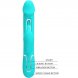 Foto 7: VIBRADOR PRETTY LOVE - KAMPAS RABBIT 3 IN 1 MULTIFUNCTION COM L�NGUA AQUA VERDE