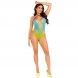 Foto 3: TEDDY LEG AVENUE - DEGRADED BODYSUIT OCEAN