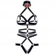 Foto 4: LEG AVENUE - CROTCHLESS ELASTIC BODY HARNESS
