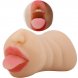 Foto 1: MASTURBADOR EM FORMA DE VAGINA CRAZY BULL - SARAH -SHAPED MASTUBADOR DUAL ENTRY