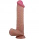 Foto 2: DILDO REALISTICO PRETTY LOVE - SLIDING COR PELE SERIES COM SLIDING COR PELE COM VENTOSA CASTANHO 26 CM