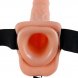 Foto 2: STRAP-ON VIBRAT�RIO OCO FETISH FANTASY SERIES 11'' COM TEST�CULOS 27.9CM PELE