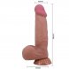 Foto 5: DILDO REALISTICO PRETTY LOVE - SLIDING COR PELE SERIES COM SLIDING CASTANHO COR PELE COM VENTOSA 21.8 CM