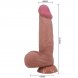 Foto 5: DILDO REALISTICO PRETTY LOVE - SLIDING COR PELE SERIES COM SLIDING CASTANHO COR PELE COM VENTOSA 20.6 CM