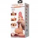 Foto 6: DILDO REALISTICO PRETTY LOVE - SLIDING SERIES COM VENTOSA 19.4 CM PELE