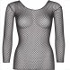 Foto 3: CATSUIT LEG AVENUE - FISHNET LONG SLEEVE T-SHIRT PRETO