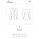 Foto 5: CONJUNTO LIVCO CORTI FASHION - SILOMIN LC 1401 BODY + DRESSING GOWN PRETO ONE SIZE