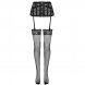 Foto 3: MEIAS COM CINTO DE LIGAS LIVCO CORSETTI FASHION - T + S PRETO