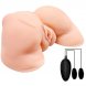 Foto 1: MASTURBADOR VAGINA E �NUS COM VIBRA��O CRAZY BULL - COM REALISTIC MESH