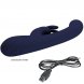 Foto 6: VIBRADOR COM ESTIMULA��O DO PONTO G PRETTY LOVE - LAMAR RABBIT & AZUL