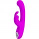 Foto 4: VIBRADOR COM ESTIMULA��O DO PONTO G PRETTY LOVE - LAMAR RABBIT & VIOLETA