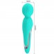 Foto 4: MASSAJADOR PRETTY LOVE - WALTER VIBRATOR WAND AQUA VERDE