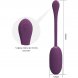 Foto 4: OVO VIBRAT�RIO RECARREG�VEL PRETTY LOVE - DOREEN ROXO