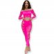 Foto 0: CONJUNTO CHILIROSE - CR 4632 TOP & PANT F�CSIA S/L
