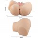 Foto 5: MASTURBADOR VAGINA E �NUS COM VIBRA��O CRAZY BULL - REALISTIC EMILIA