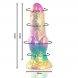 Foto 1: DILDO EPIC - IRIS COM RAINBOW TEST�CULOS OF PLEASURE