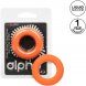 Foto 1: ANEL CALIFORNIA EXOTICS - ALPHA PROLONG LARGE RING LARANJA