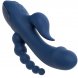 Foto 5: VIBRADOR CALIFORNIA EXOTICS - TRIPLE ORGASM AZUL