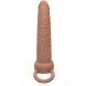 Foto 5: VIBRADOR REAL�STICO CALIFORNIA EXOTICS - PERFORMANCE MAXX RECHARGABLE DUAL PENETRATOR CASTANHO COR PELE