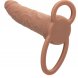 Foto 7: VIBRADOR REAL�STICO CALIFORNIA EXOTICS - PERFORMANCE MAXX RECHARGABLE DUAL PENETRATOR CASTANHO COR PELE