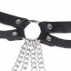 Foto 5: SUBBLIME - LEATHER RING CHAINBELT BLACK ONE SIZE