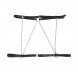 Foto 3: SUBBLIME - LEATHER BELT HARNESS BLACK ONE SIZE