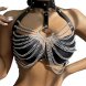 Foto 0: SUBBLIME - CHEST HARNESS WITH BIG RING CHAINS ONE SIZE