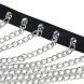 Foto 6: SUBBLIME - CHEST HARNESS WITH BIG RING CHAINS ONE SIZE