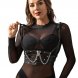 Foto 0: SUBBLIME - CORSET HARNESS WITH CHAINDETAIL ONE SIZE