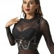 Foto 1: SUBBLIME - CORSET HARNESS WITH CHAINDETAIL ONE SIZE