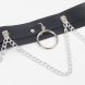 Foto 5: SUBBLIME - BELT AND GARTER HARNESS WITH RINGS AND CHAINDETAIL ONE SIZE