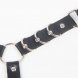 Foto 6: SUBBLIME - BELT AND GARTER HARNESS WITH RINGS AND CHAINDETAIL ONE SIZE