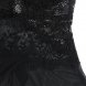 Foto 7: BABYDOLL SUBBLIME - TULLE FABRIC COM LACE E FLOWER DETAIL PRETO S/M
