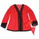 Foto 4: ROBE EM RENDA SUBBLIME - TRANSPARENTE FABRIC COM DETAIL VERMELHO S/M