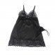 Foto 3: BABYDOLL SUBBLIME - COM FLORAL PRINT CHEST PRETO S/M