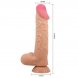 Foto 3: VIBRADOR REAL�STICO PRETTY LOVE - SLIDING COR PELE SERIES DILDO COM SLIDING COR PELE VENTOSA PELE 24 CM
