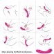 Foto 1: VIBRADOR EM SILICONE ARMONY - DILDO ROXO