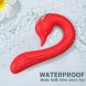 Foto 2: VIBRADOR ARMONY - DELFIN MULTIPOSITION & HEAT EFFECT VERMELHO